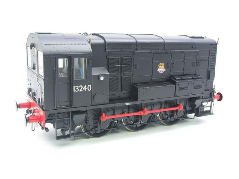 Dapol O Gauge 7D-008-004 Class 08 BR Black Early Crest Loco R/N 13240 Fitted With DCC & Sound Bxd image 11