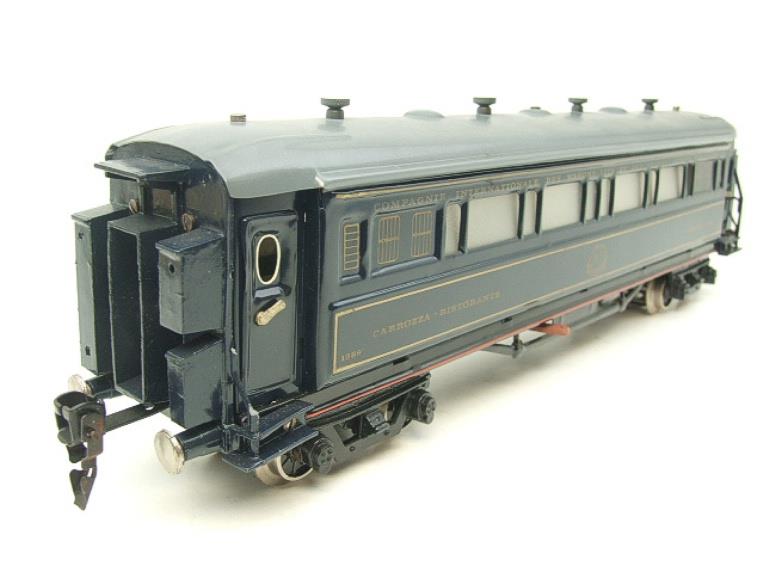 Paya Spain O Gauge Wagon Lits Restaurant Coach R/N 1389 Boxed Interior Lit image 13