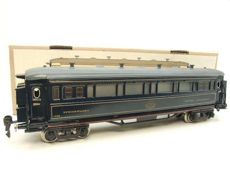 Paya Spain O Gauge Wagon Lits Restaurant Coach R/N 1389 Boxed Interior Lit image 15