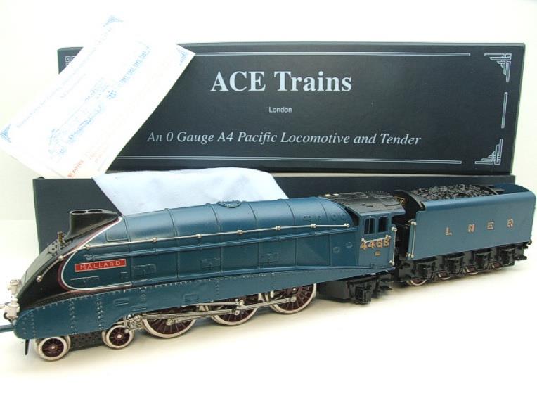Ace Trains O Gauge E4 A4 Pacific LNER Blue "Mallard" R/N 4468 Elec 3 Rail Boxed image 22
