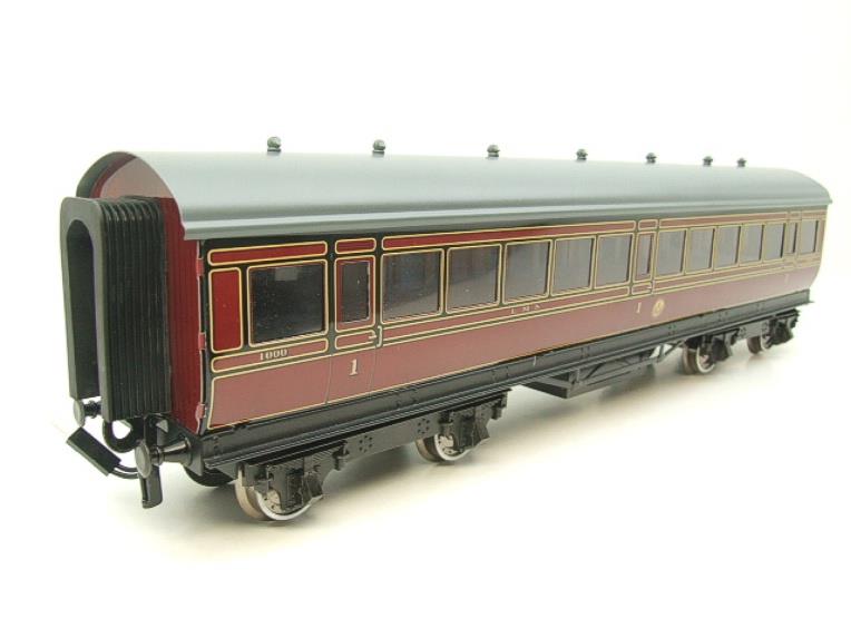 Darstaed O Gauge LMS 1, Period 1, All 1st Corridor Coach R/N 1000, 2/3 Rail image 13