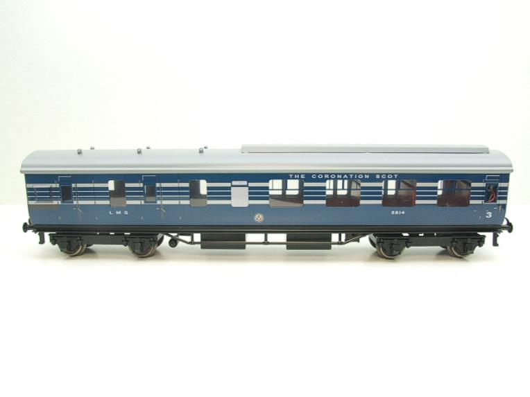 Ace Trains O Gauge C20-B LMS Blue Coronation Scot x3 Coaches 2/3 Rail Set B Bxd image 19