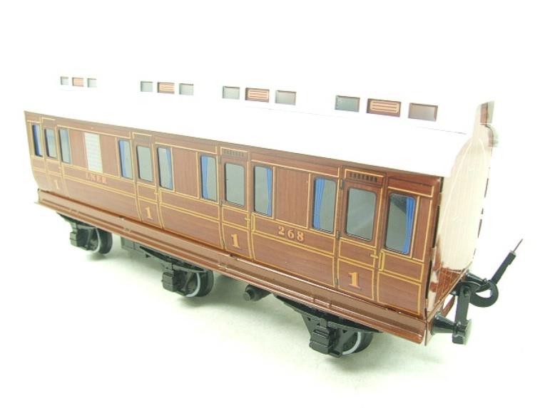 Darstaed O Gauge "LNER" Teak Style Six Wheel Passenger x4 Coaches Set Boxed image 14