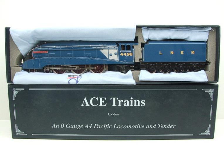 Ace Trains O Gauge E4 A4 Pacific LNER Blue "Golden Fleece" R/N 4495 Electric 3 Rail Boxed image 17