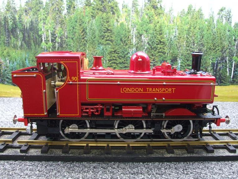 Gauge 1 Aster "London Transport" Class 5700 Pannier Tank Loco L90 Live Steam Boxed image 14