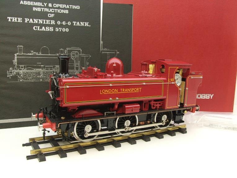 Gauge 1 Aster "London Transport" Class 5700 Pannier Tank Loco L90 Live Steam Boxed image 20