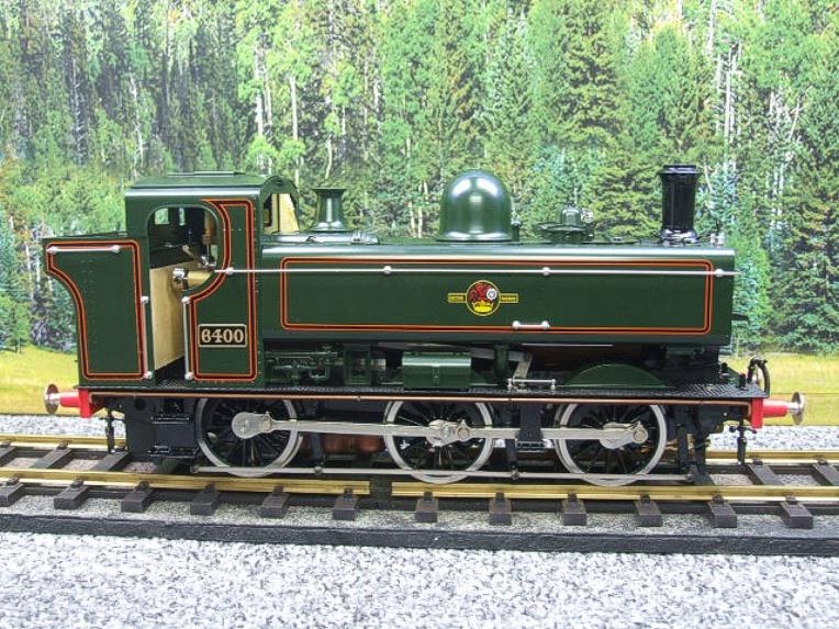 Gauge 1 Aster BR Green Class 5700 Pannier Tank Loco R/N 6400 Live Steam Boxed image 16