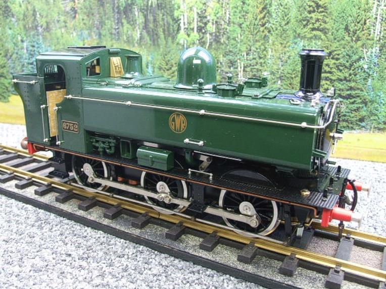 Gauge 1 Aster GWR Class 5700 Pannier Tank Loco R/N 6752 Live Steam Boxed image 11