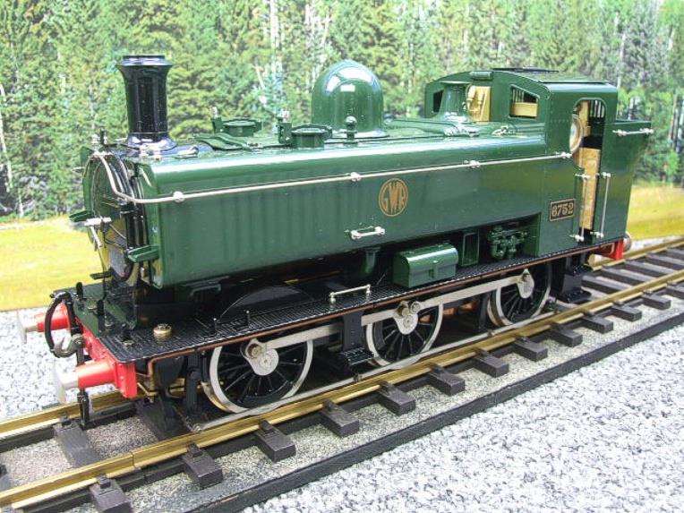 Gauge 1 Aster GWR Class 5700 Pannier Tank Loco R/N 6752 Live Steam Boxed image 14