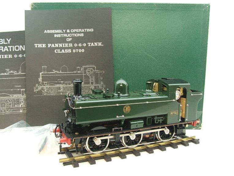 Gauge 1 Aster GWR Class 5700 Pannier Tank Loco R/N 6752 Live Steam Boxed image 20