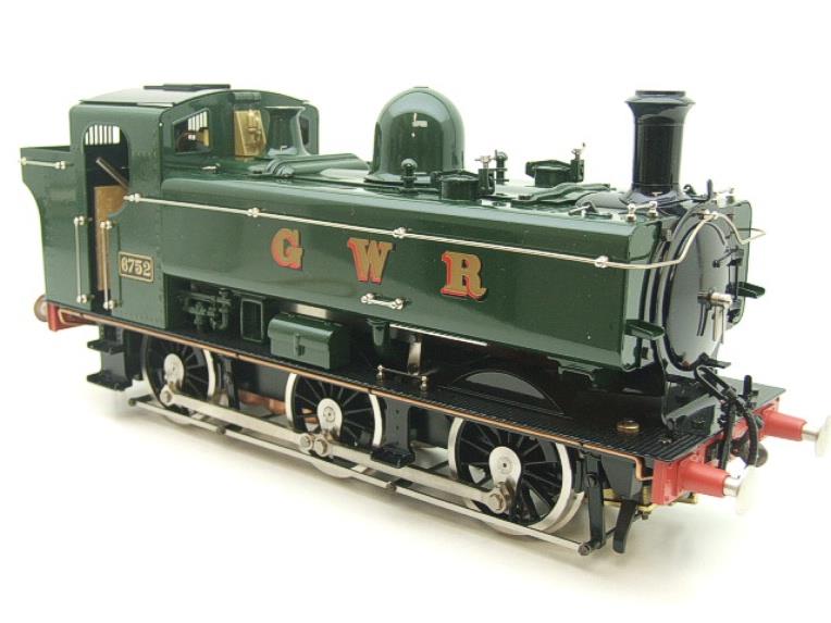 Gauge 1 Aster GWR Green Class 5700 Pannier Tank Loco R/N 6752 Live Steam Boxed image 19