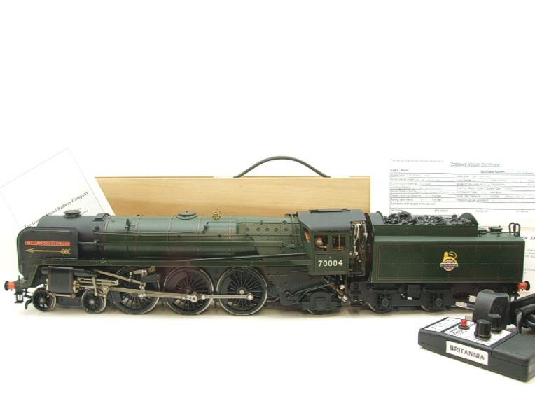 Gauge 1 G1MC Aster BR Britannia 4-6-2 Standard Class 7 "William Shakespeare" RN 70004 Live Steam image 22