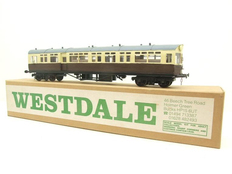 Westdale O Gauge GWR Brass Fine Scale Auto Coach Boxed image 11