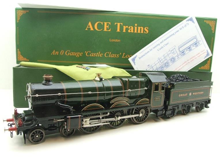 Ace Trains O Gauge E7 BR Castle Class "Pendennis Castle" R/N 4079 Elec 3 Rail Bxd image 22