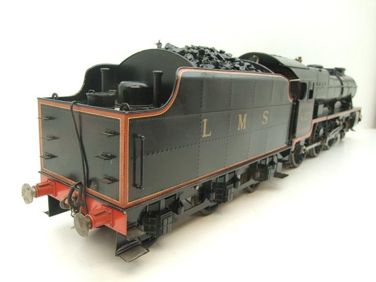 Gauge 1 LMS Black Rebuilt Royal Scot 4-6-0 Loco & Tender Named  "Old Contemptibles" 6127 Live Steam image 19