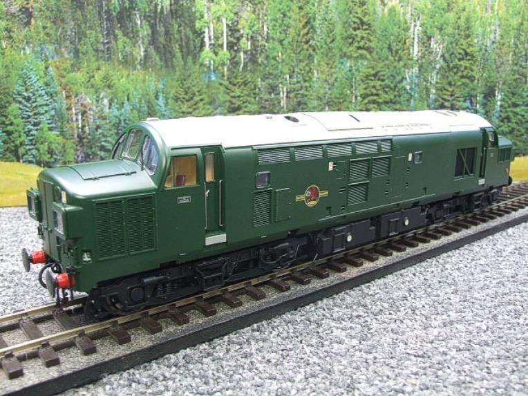 HelJan Ltd Ed Tower Models O Gauge 3702 Class 37 BR Green Railfreight Diesel Loco Un-Numbered image 18