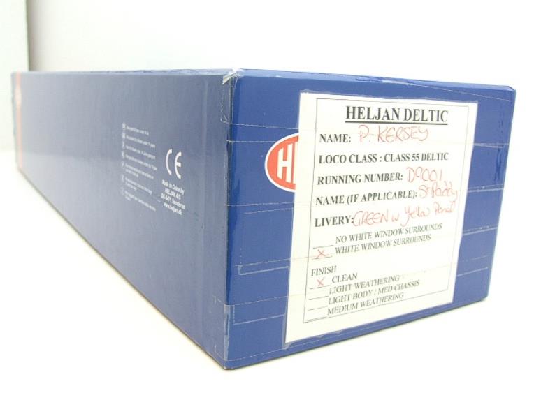 Heljan O Gauge Special BR Green Class 55 “St Paddy” Deltic Diesel Loco D9001 Bxd image 15