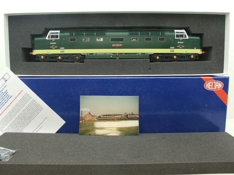 Heljan O Gauge Special BR Green Class 55 “St Paddy” Deltic Diesel Loco D9001 Bxd image 16