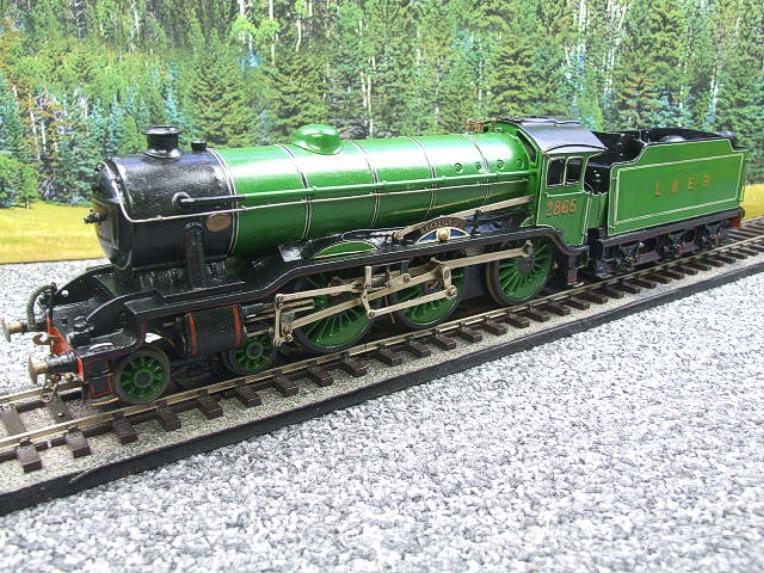 O Gauge Solid Brass LNER B17/4 Class 4-6-0 "Leicester City" R/N 2865 Electric 3 Rail image 20