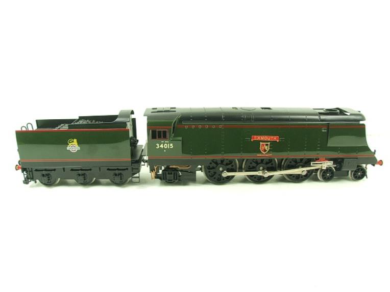Ace Trains O Gauge E9 Bulleid Pacific BR "Exmouth" R/N 34015 Electric 2/3 Rail Bxd image 15