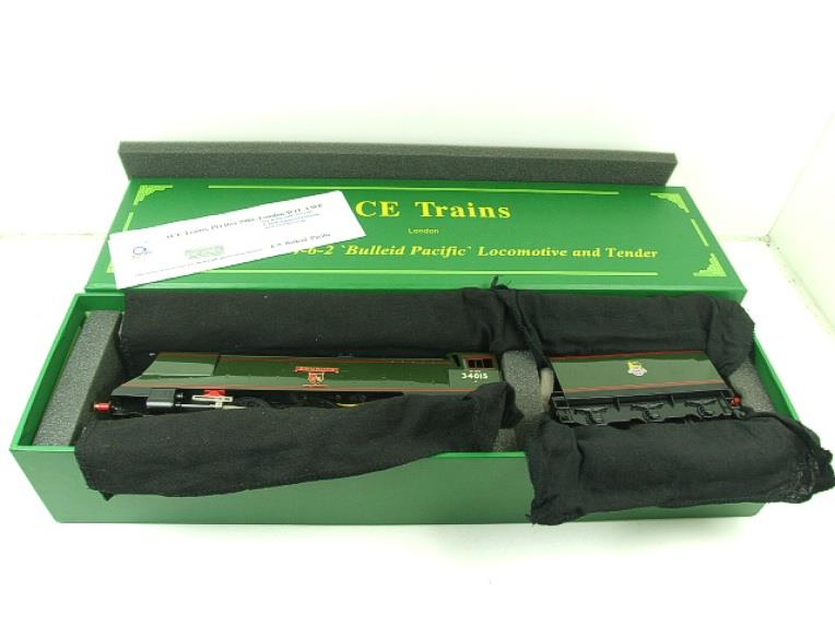 Ace Trains O Gauge E9 Bulleid Pacific BR "Exmouth" R/N 34015 Electric 2/3 Rail Bxd image 18