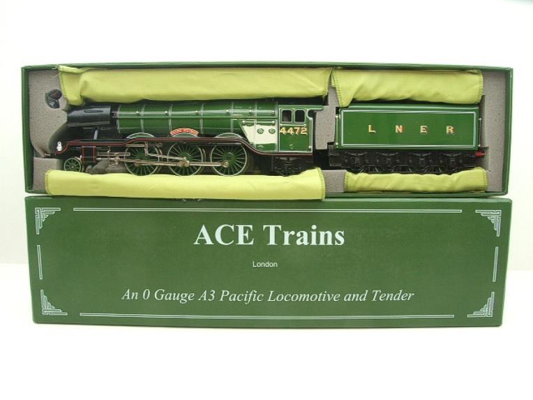 Ace Trains O Gauge A3 Pacific NRM Version LNER "Flying Scotsman" R/N 4472 Special Edition Elec 3 Rai image 19