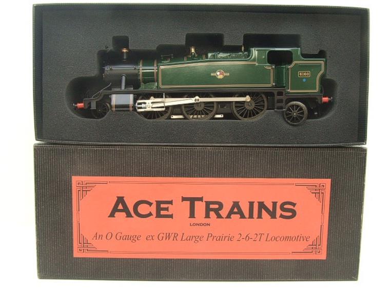 Ace Trains O Gauge E29G BR Gloss Green 2-6-2 Prairie Tank Loco R/N 4160 Electric Boxed image 14