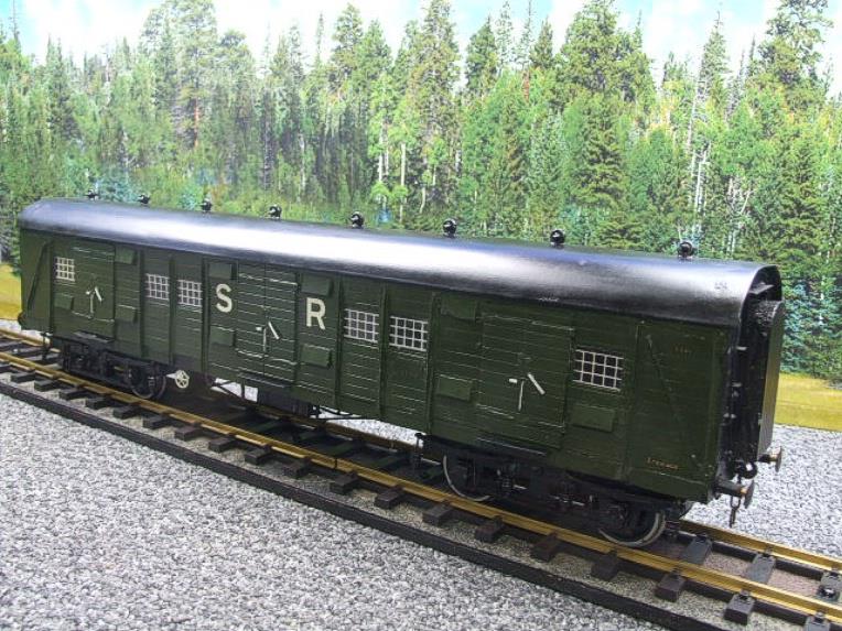 Gauge 1 CRT Kit Built Brass SR "Southern Railway" Utility Van Coach R/N 2341 image 11