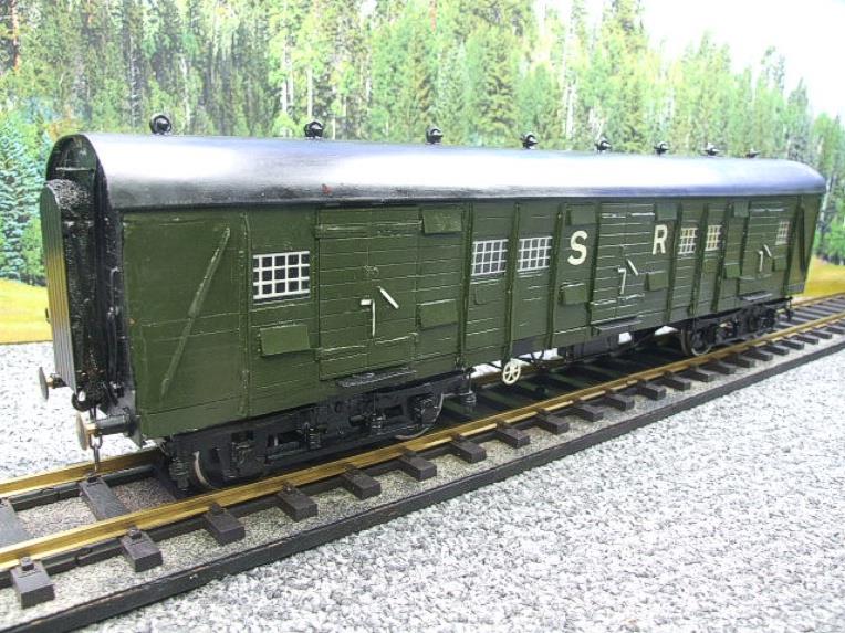 Gauge 1 CRT Kit Built Brass SR "Southern Railway" Utility Van Coach R/N 2341 image 15
