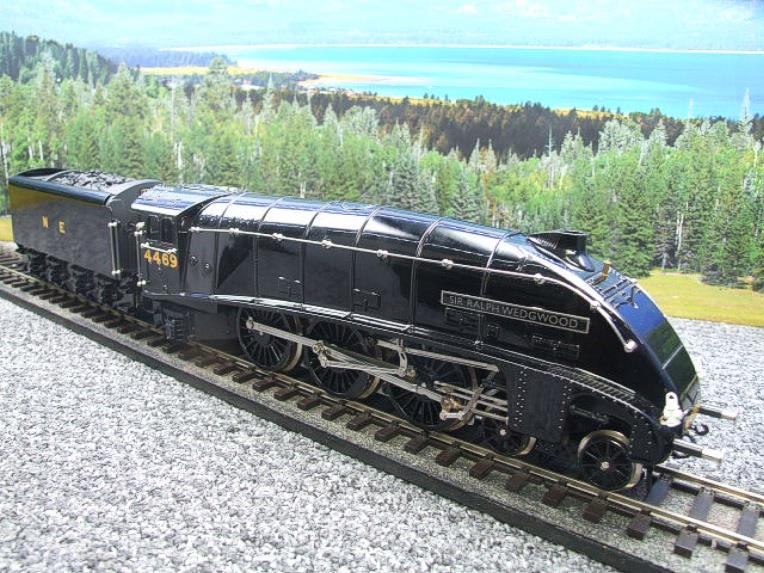 Ace Trains O Gauge E4 NE Black A4 Pacific "Sir Ralph Wedgewood" R/N 4469 Electric 3 Rail Boxed image 11