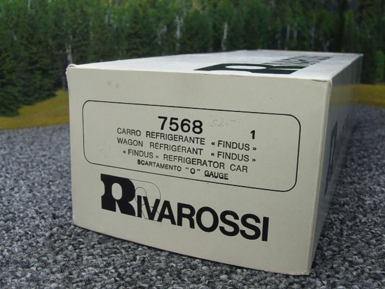 Rivarossi O Gauge Item 7568 "Findus" Refrigerator Van 2/3 Rail Boxed image 12