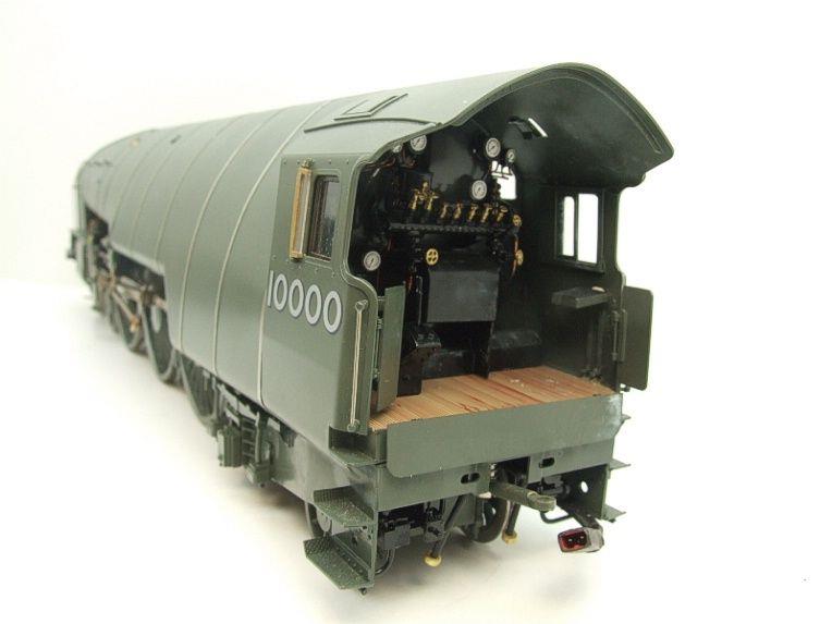 Gauge 1 LH Loveless & Co LNER Brass "Hush Hush" 4-6-4 Loco & Tender 10000 Elec 2 Rail R/Controlled image 12