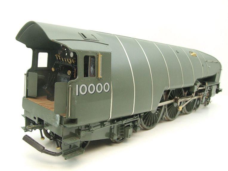 Gauge 1 LH Loveless & Co LNER Brass "Hush Hush" 4-6-4 Loco & Tender 10000 Elec 2 Rail R/Controlled image 13