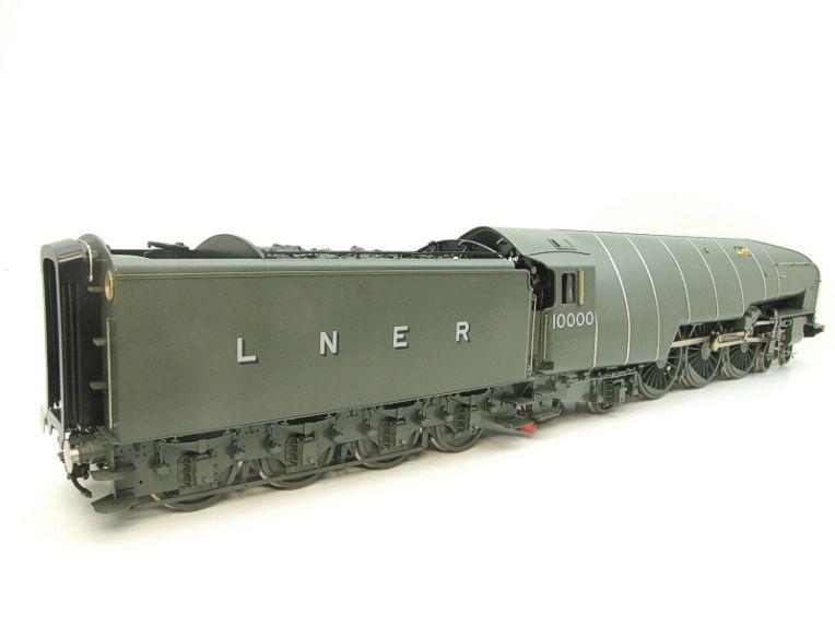 Gauge 1 LH Loveless & Co LNER Brass "Hush Hush" 4-6-4 Loco & Tender 10000 Elec 2 Rail R/Controlled image 21