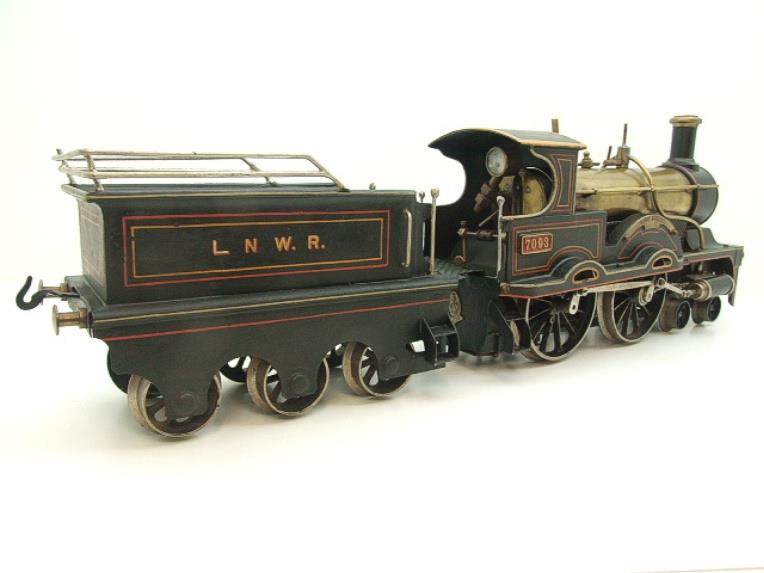 Bing Gauge 3 III Vintage "LNWR" 4-4-0 Loco & Tender Named "King Edward" R/N 7093 Live Steam image 12