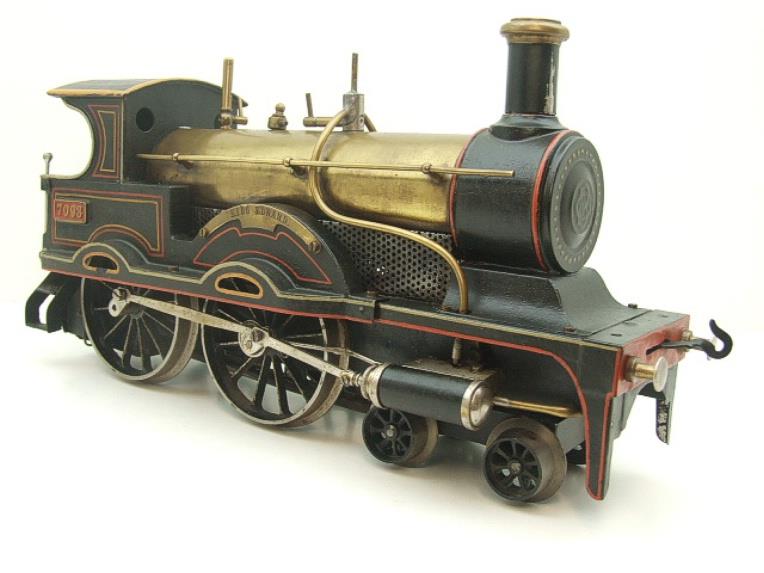 Bing Gauge 3 III Vintage "LNWR" 4-4-0 Loco & Tender Named "King Edward" R/N 7093 Live Steam image 15