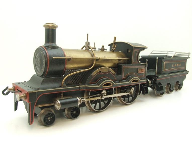 Bing Gauge 3 III Vintage "LNWR" 4-4-0 Loco & Tender Named "King Edward" R/N 7093 Live Steam image 20