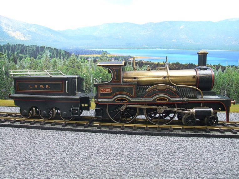 Bing Gauge 3 III Vintage "LNWR" 4-4-0 Loco & Tender Named "King Edward" R/N 7093 Live Steam image 22