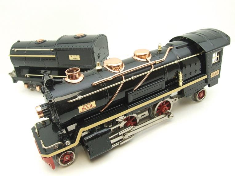 MTH 10-3002-0 Tinplate Traditions O Gauge No 260E Steam 2-4-2 Loco & 8 ...