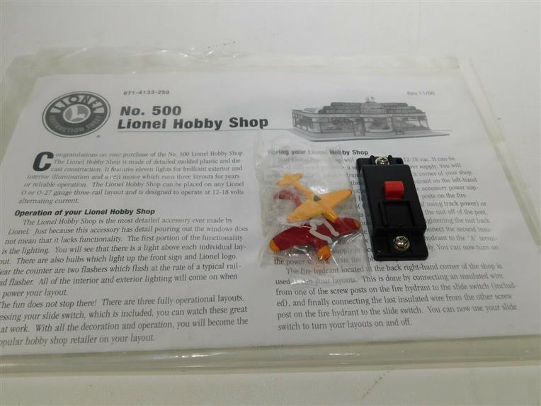 Lionel 6-14133 O Gauge Model Shop "Madison Hardware Hobby Shop" No 500 Boxed image 16