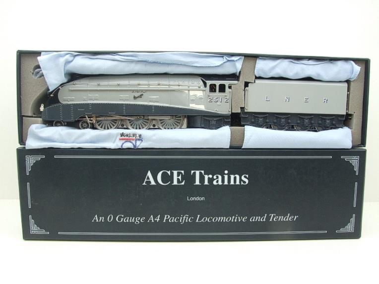 Ace Trains O Gauge A4 Pacific LNER Grey Pre-War "Silver Fox" R/N 2512 Electric 3 Rail Boxed image 19