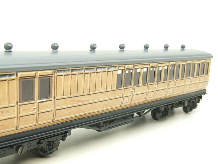 Ace Trains O Gauge C1 LNER Teak Style x3 Coach Set Boxed 2/3 Rail Wheels image 14
