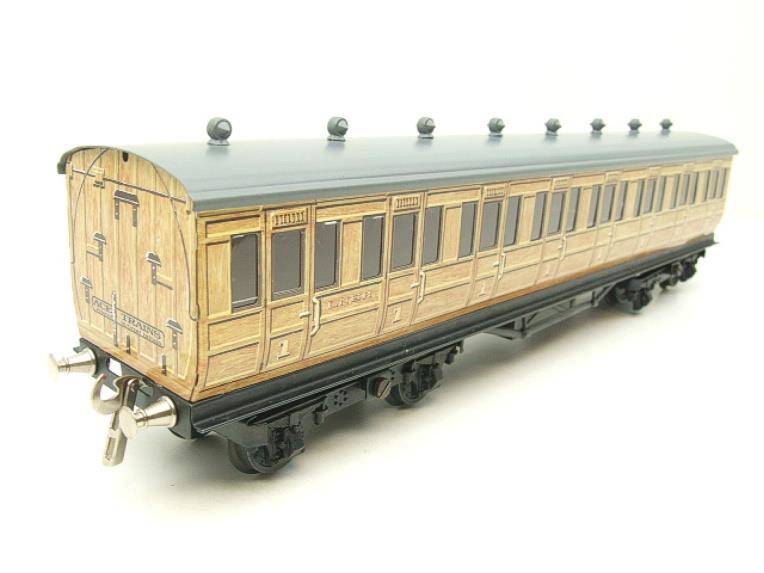 Ace Trains O Gauge C1 LNER Teak Style x3 Coach Set Boxed 2/3 Rail Wheels image 17