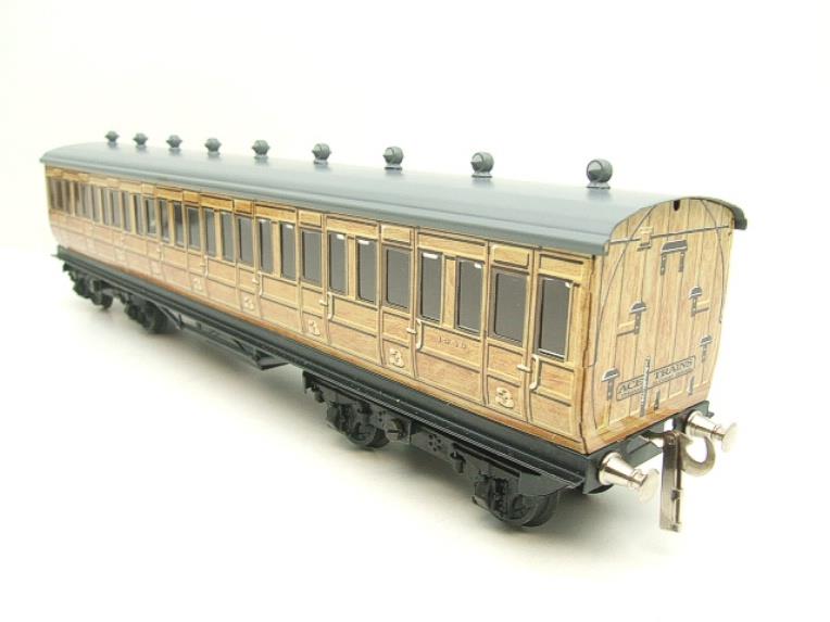 Ace Trains O Gauge C1 LNER Teak Style x3 Coach Set Boxed 2/3 Rail Wheels image 19
