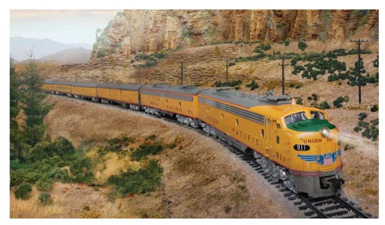 Weaver O Gauge Union Pacific 80 ft. 5-Car Passenger Set "Gold Edition" Boxed Unused as NEW image 12