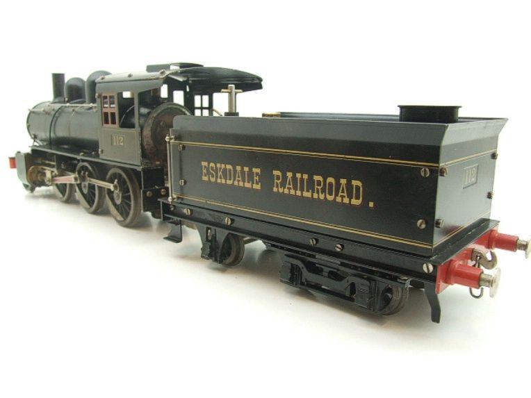 Aster Gauge 1 American JNR Mogul "Eskdale Railroad" 2-6-0 Loco & 6 Wheeled Tender R/N 112 Live Steam image 19