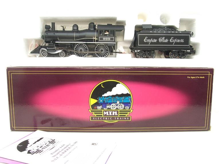 MTH O Gauge 20-3208-1 New York Central 4-4-0 Empire State  Steam Loco 3-Rail Electric Bxd image 18