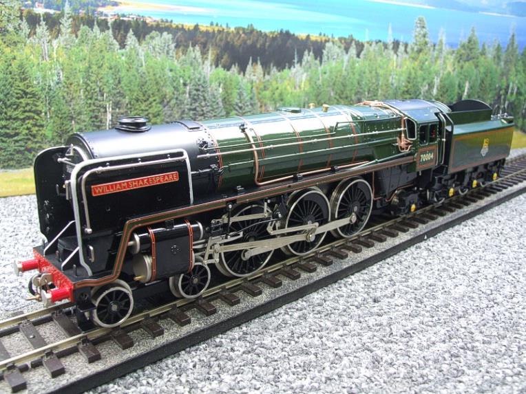 Ace Trains O Gauge E27D BR Green Britannia Class "William Shakespeare" FOB Edition" R/N 70004 Bxd image 17