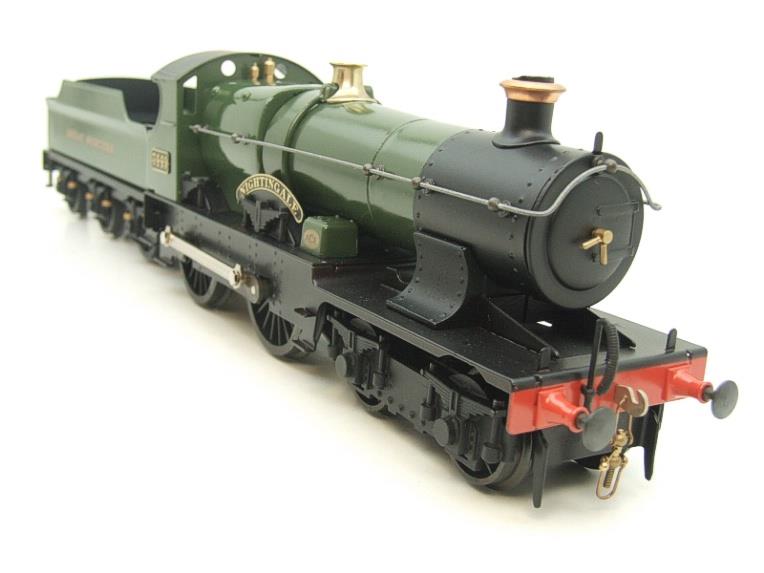 Ace Trains O Gauge E16 "Great Western" unlined Green Loco & Tender "Nightingale" 3449 Elec 2/3 Rail image 6