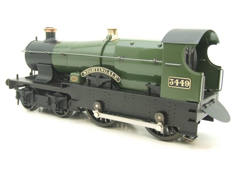 Ace Trains O Gauge E16 "Great Western" unlined Green Loco & Tender "Nightingale" 3449 Elec 2/3 Rail image 12